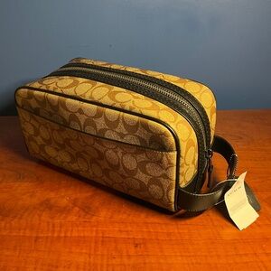 Coach large travel kit